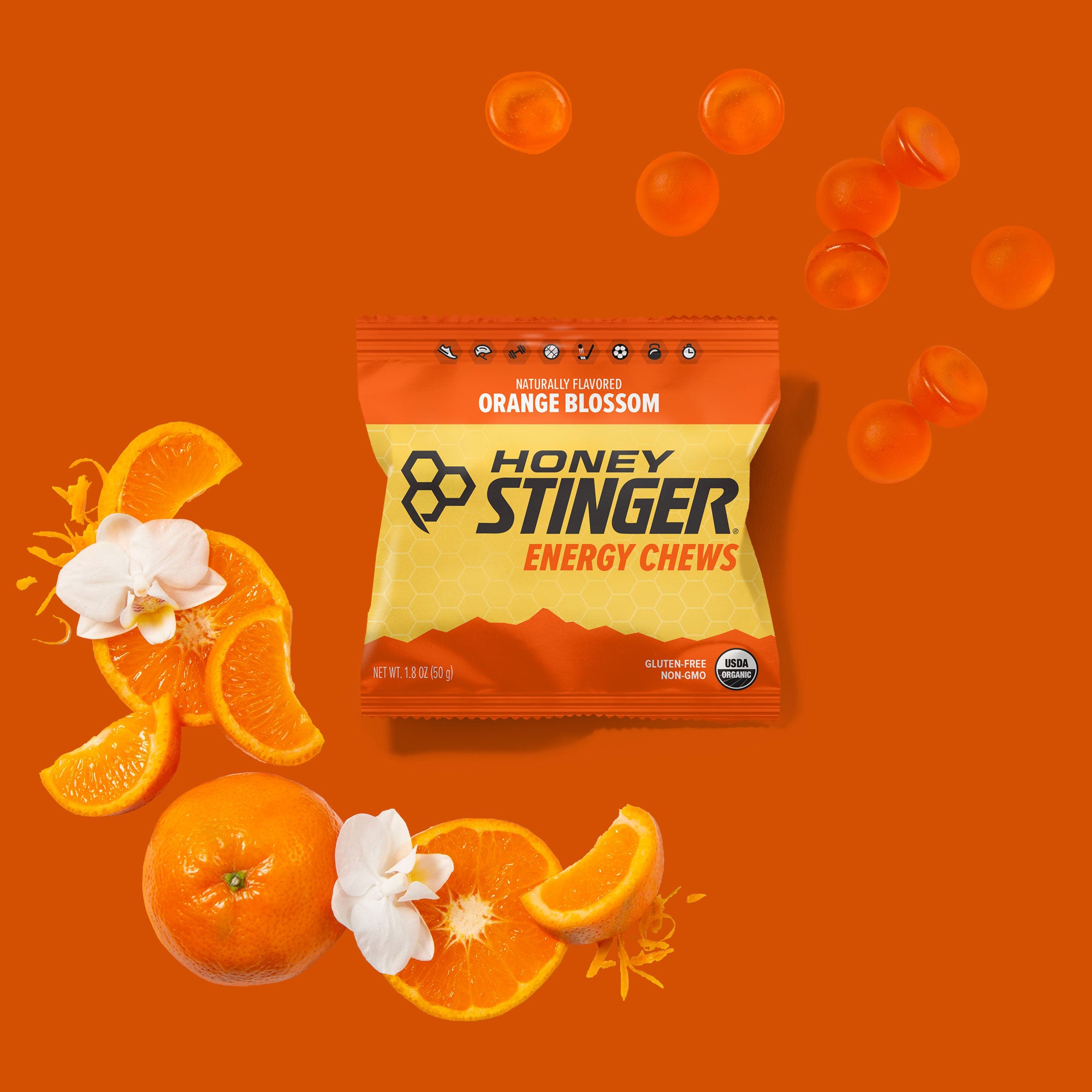 Orange Blossom Energy Chews Box of 12