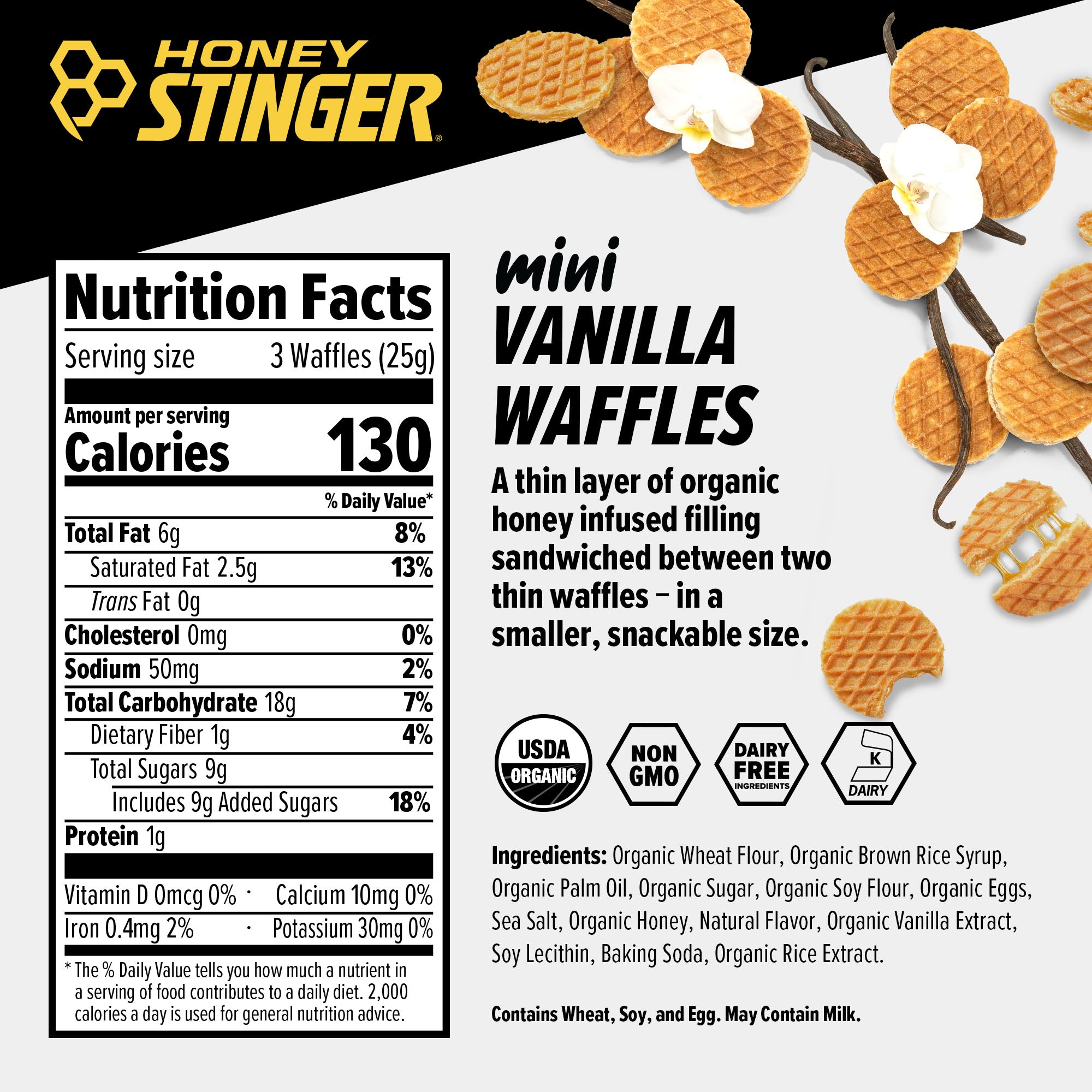 Vanilla Mini Waffles