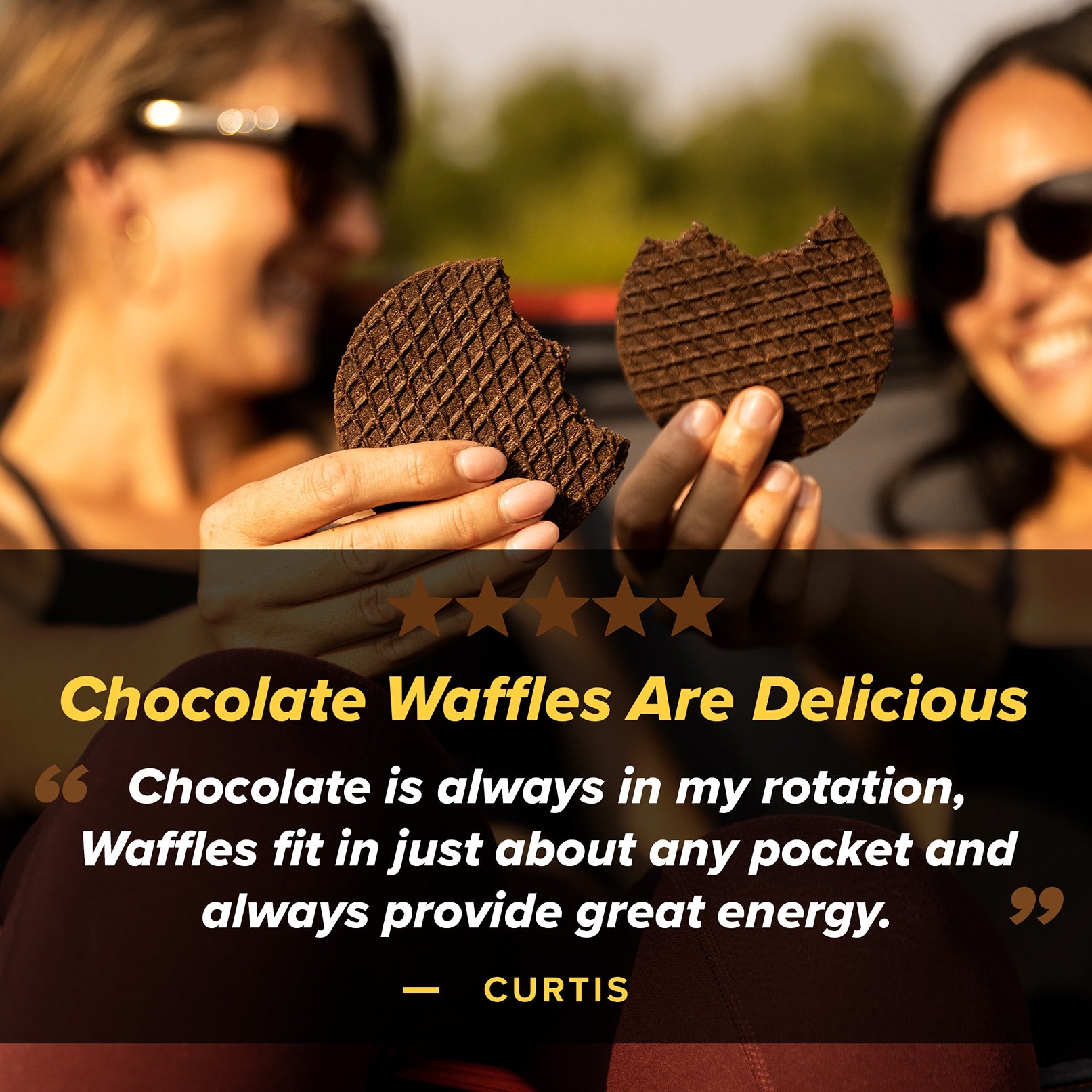 Chocolate Waffle Box of 16