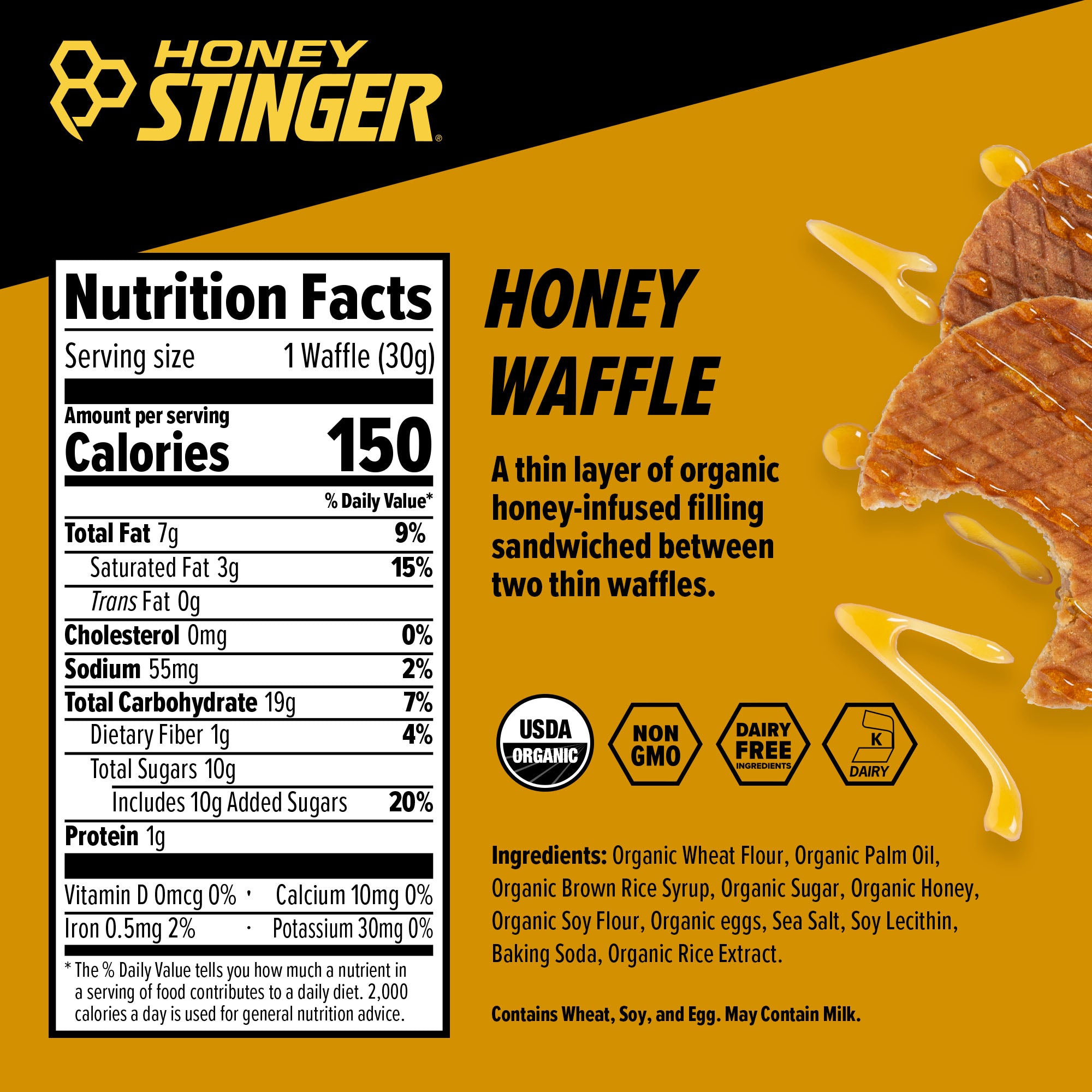 Honey Waffle Box of 16