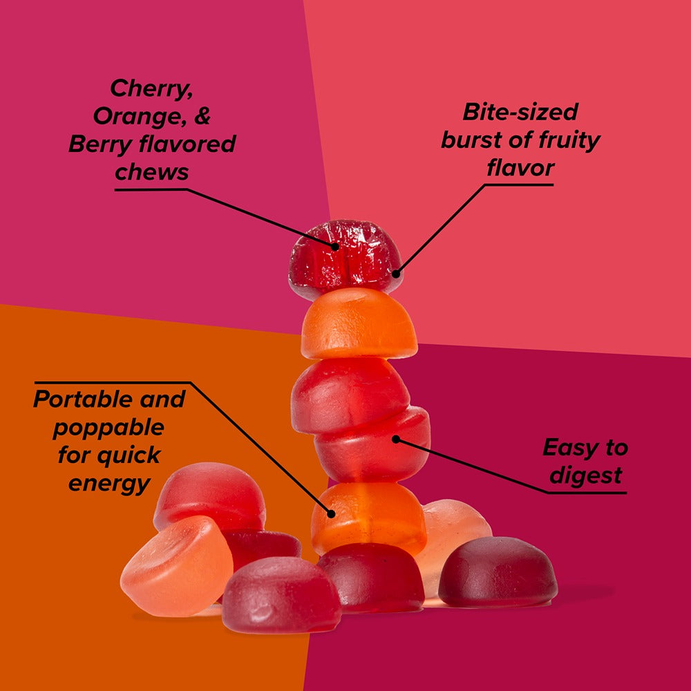 Fruit Smoothie Energy Chews Box of 12