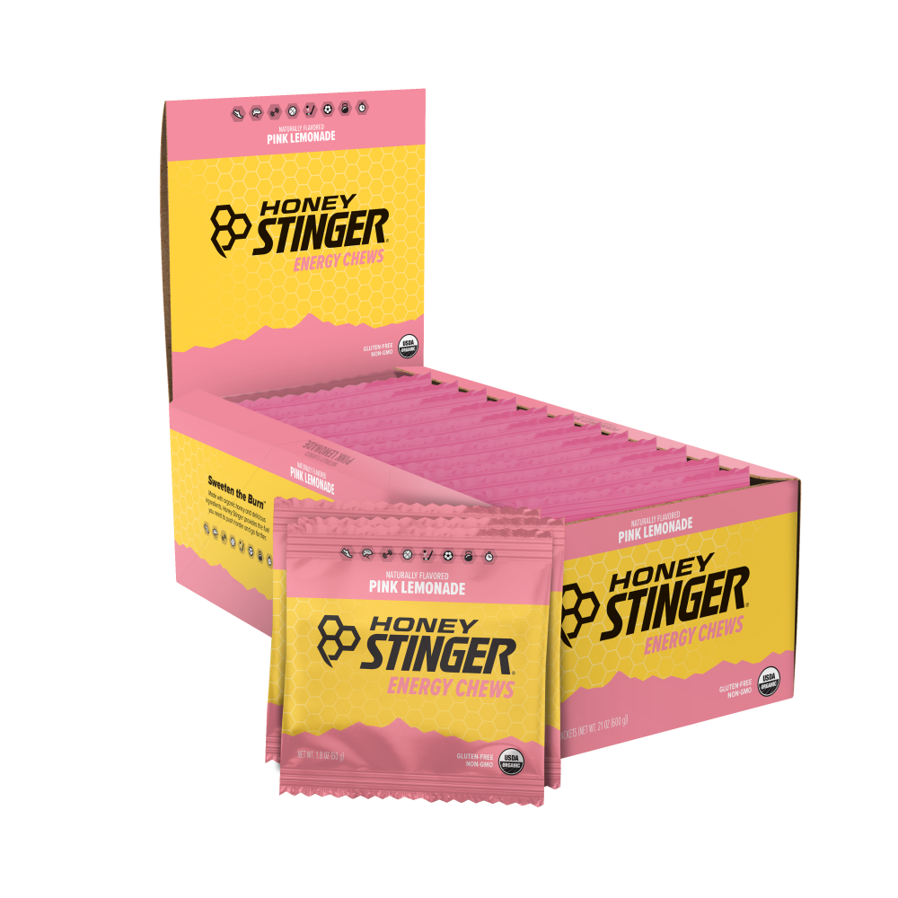 Pink Lemonade Energy Chews Box of 12